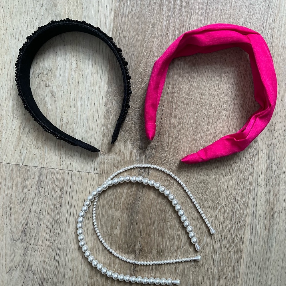 Three hairbands/headbands from H&M